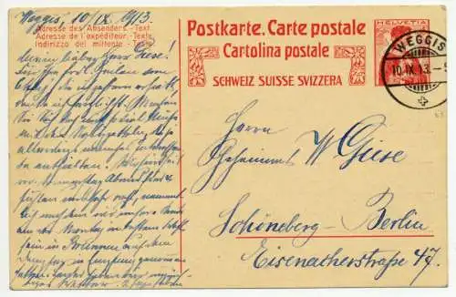 SCHWEIZ Nr P70 GEBRAUCHT POSTKARTE 6B6B52