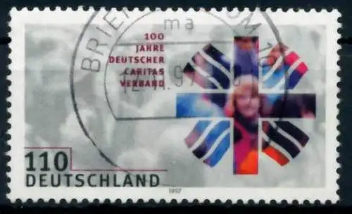 BRD 1997 Nr 1964 zentrisch gestempelt 6B16E6