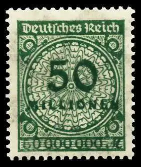 D-REICH INFLA Nr 321A postfrisch 6B4812