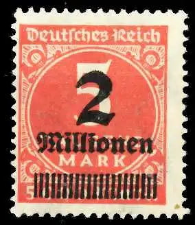 D-REICH INFLA Nr 312Aa postfrisch 6B461A