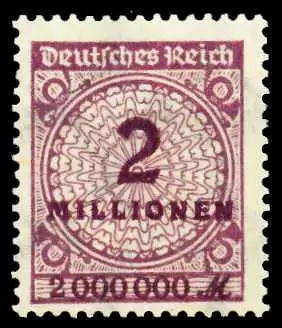 D-REICH INFLA Nr 315AWa postfrisch 6B476E