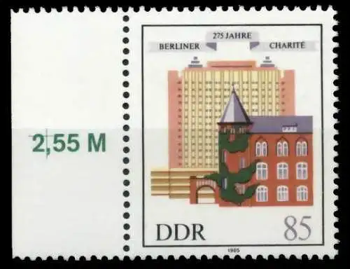 DDR 1985 Nr 2981 postfrisch SRA 6BC8B6