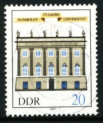 DDR 1985 Nr 2980 zentrisch gestempelt 6BC8A6