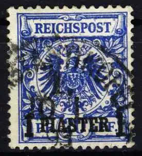 DEUTSCHE AUSLANDSPOSTÄMTER TÜRKEI Nr 8d gestempelt 1D2D6A