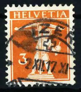 SCHWEIZ 1917 Nr 137 gestempelt 4C63A6