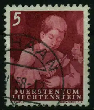 LIECHTENSTEIN 1951 Nr 289 gestempelt 13D48A