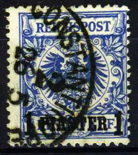 DEUTSCHE AUSLANDSPOSTÄMTER TÜRKEI Nr 8b gestempelt 1D01C2