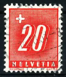 SCHWEIZ PORTO Nr 57x gestempelt 631F96