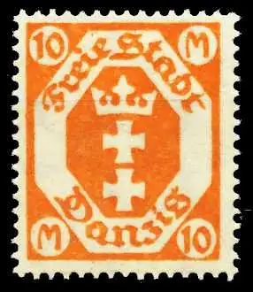 DANZIG 1923 Nr 125Y postfrisch 4CF8BE