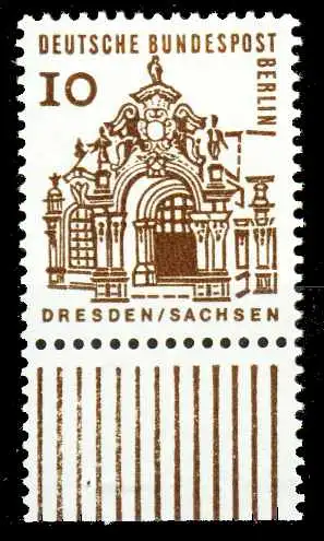BERLIN DS D-BAUW. 1 Nr 242 postfrisch URA 20E22A
