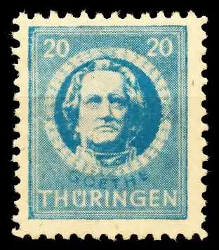 SBZ THÜRINGEN Nr 98AYz2 postfrisch 667BEA