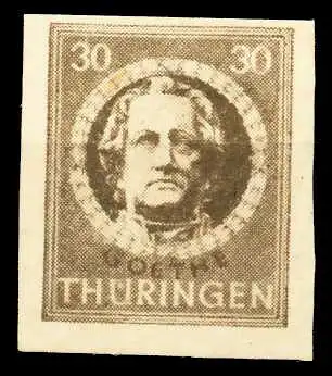 SBZ THÜRINGEN Nr 99BYaz1 postfrisch 667CD6