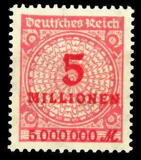 D-REICH INFLA Nr 317A postfrisch 6B4786