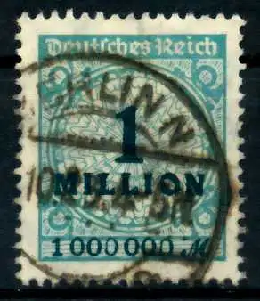 D-REICH INFLA Nr 314A gestempelt 6B68D2