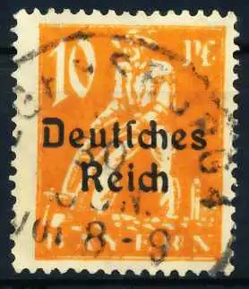 D-REICH INFLA Nr 120 zentrisch gestempelt 69273E