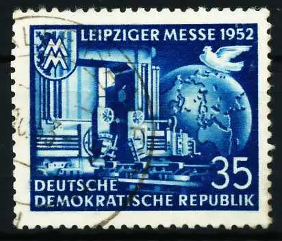 DDR 1952 Nr 316XII gestempelt 5EF792