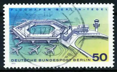 BERLIN 1974 Nr 477 zentrisch gestempelt 614742