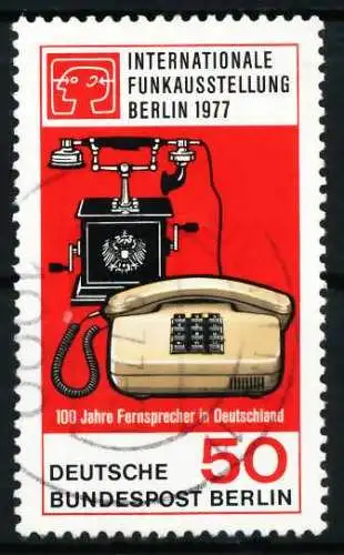BERLIN 1977 Nr 549 zentrisch gestempelt 61E82E