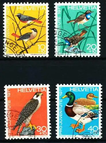 SCHWEIZ PRO JUVENTUTE Nr 960-963 gestempelt 54B8F6