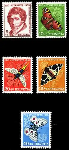 SCHWEIZ PRO JUVENTUTE Nr 618-622 postfrisch 515E9A