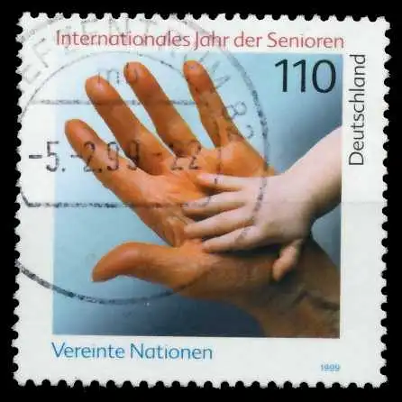 BRD 1999 Nr 2027 zentrisch gestempelt 6CD33A