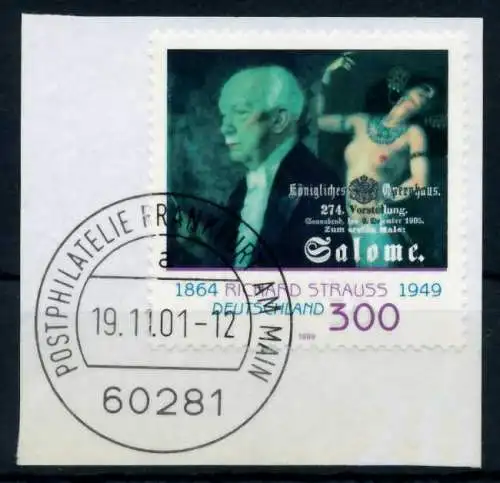 BRD 1999 Nr 2076 gestempelt Briefst³ck zentrisch 6D1462