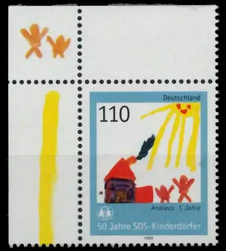 BRD 1999 Nr 2062 postfrisch ECKE-OLI 6D1182