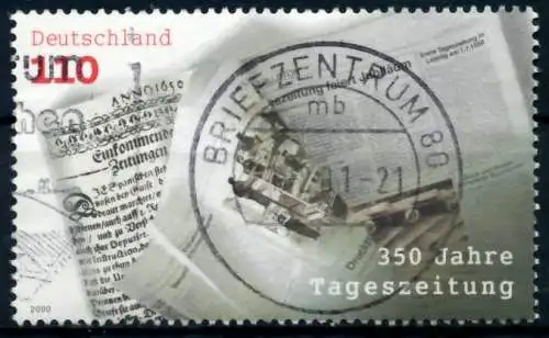 BRD 2000 Nr 2123 zentrisch gestempelt 6D8E02