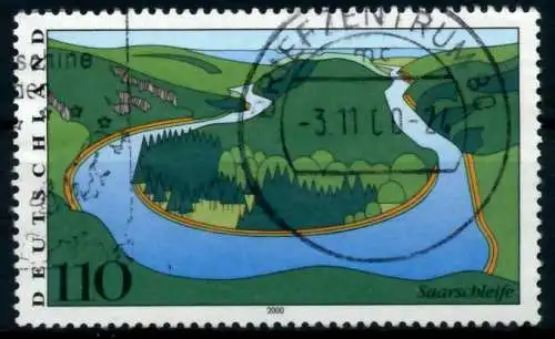 BRD 2000 Nr 2133 zentrisch gestempelt 6D8F3A