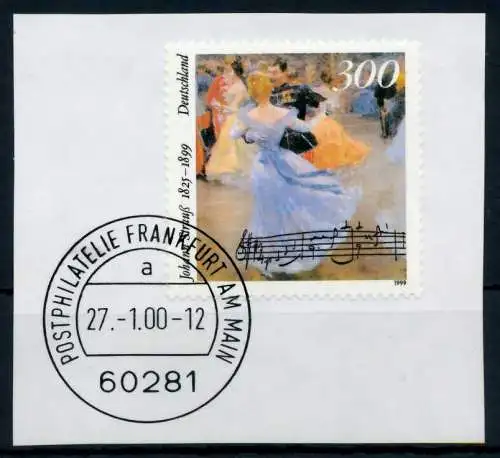 BRD 1999 Nr 2061 gestempelt Briefst³ck zentrisch 6D1152
