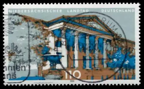 BRD 2000 Nr 2104 zentrisch gestempelt 6D49AA