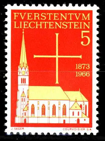 LIECHTENSTEIN 1966 Nr 470 postfrisch SB42C12