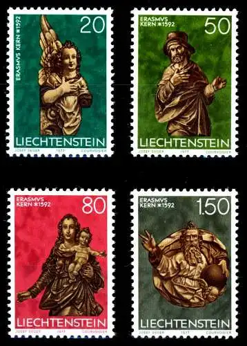 LIECHTENSTEIN 1977 Nr 688-691 postfrisch SB4600A