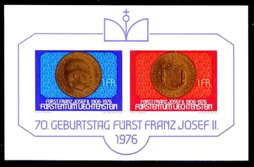 LIECHTENSTEIN BLOCK KLEINBOGEN Block 10 postfrisch SB46116