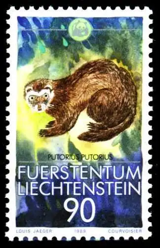 LIECHTENSTEIN 1989 Nr 970 postfrisch SB461EA