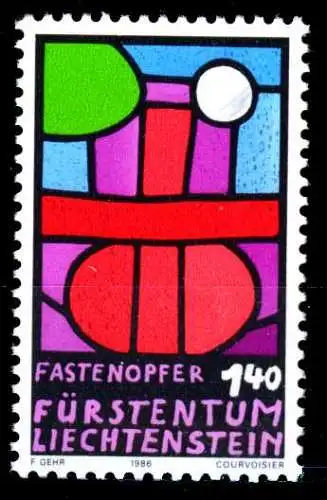 LIECHTENSTEIN 1986 Nr 895 postfrisch SB462E6