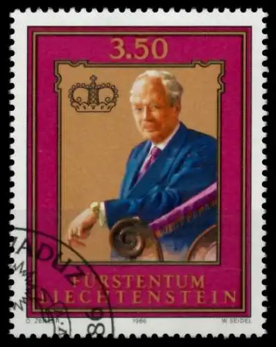 LIECHTENSTEIN 1986 Nr 903 gestempelt SB49FD2