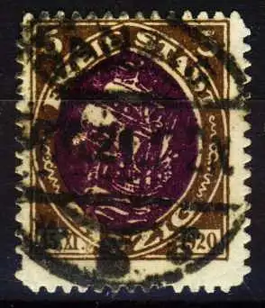 DANZIG 1921 Nr 53 gestempelt 12C3EE