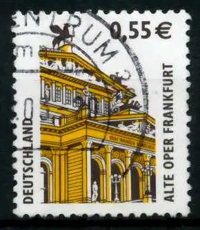 BRD DS SEHENSWÜRDIGKEITEN Nr 2300 zentrisch gestempelt 6A15DE