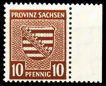 SBZ PROV. SACHSEN Nr 78Xa postfrisch SRA 6561FE