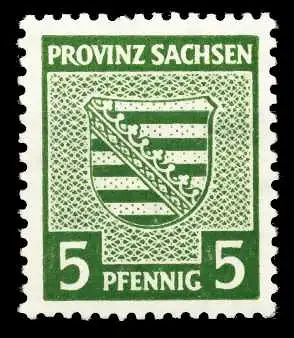 SBZ PROV. SACHSEN Nr 75Xay postfrisch 65642A