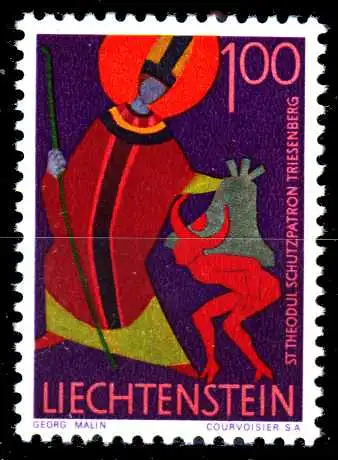 LIECHTENSTEIN 1967 Nr 493 postfrisch SB42CF6