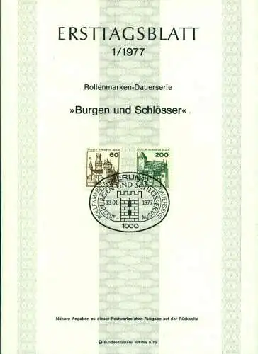 BERLIN Nr 532-560 BELEG ETB 12011E