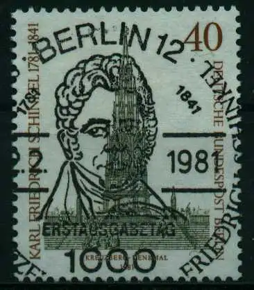 BERLIN 1981 Nr 640 ZENTR-ESST 148212
