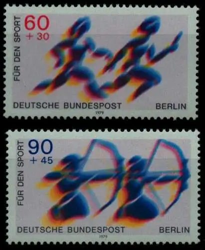 BERLIN 1979 Nr 596-597 postfrisch 14836E