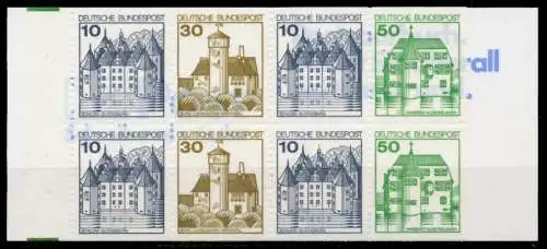 BRD MARKENHEFTCHEN Nr MH 22IIadK2oZ postfrisch 5FE49E