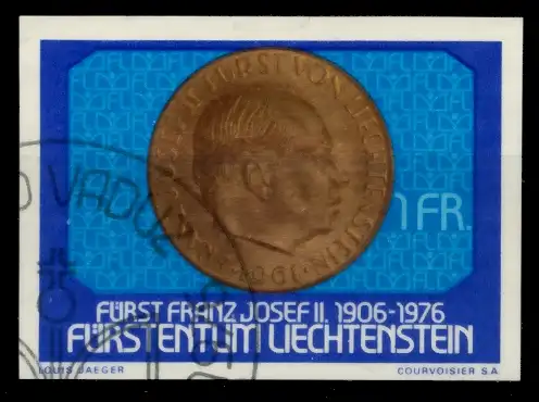 LIECHTENSTEIN 1976 Nr 649 gestempelt 6E974E