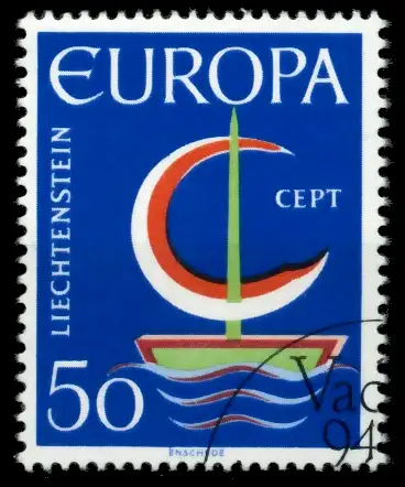 LIECHTENSTEIN 1966 Nr 469 gestempelt SB4DCDA