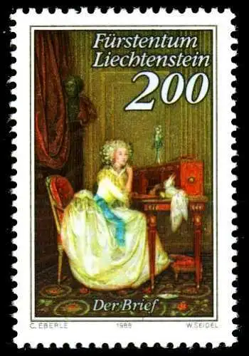 LIECHTENSTEIN 1988 Nr 959 postfrisch SB4620A