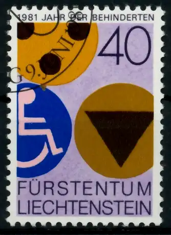 LIECHTENSTEIN 1981 Nr 774 gestempelt 6E6962